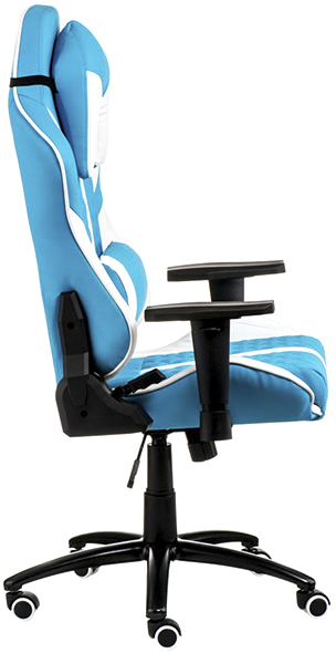 Крісло Special4You Extreme Race E6064 блакитний/білий 