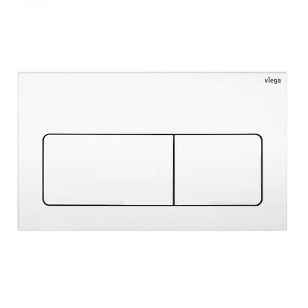 Комплект інсталяції Viega Prevista Dry 771973 з кнопкою Visign for Life 5 білою 773731