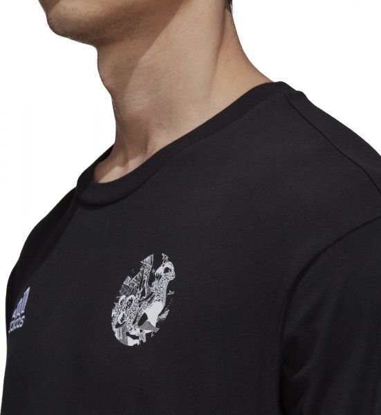 Футболка Adidas CAPTSUBA TEE GK3442 XL чорний