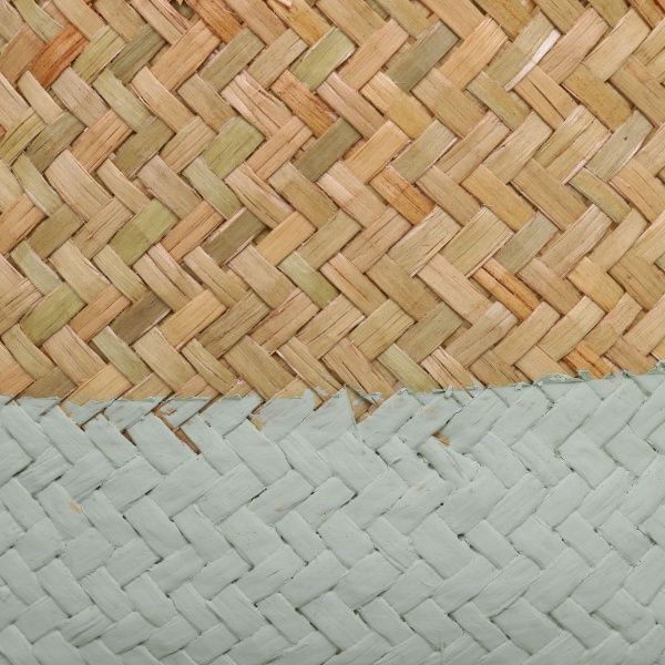 Корзинка плетеная средний 20х12 см мятный