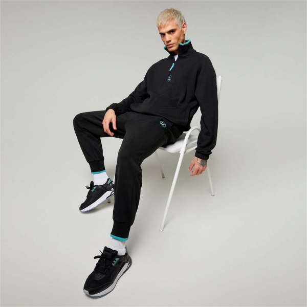 Джемпер Puma SWXP HALF-ZIP 53361901 р. XL черный