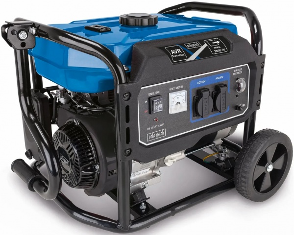 Генератор Scheppach 2,5 кВт/2,8 кВт 12 В SG3200X бензин