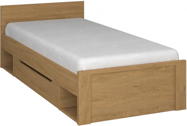 Кровать VMV Holding 1S 90 PAVI 90x200 см дуб каменный 