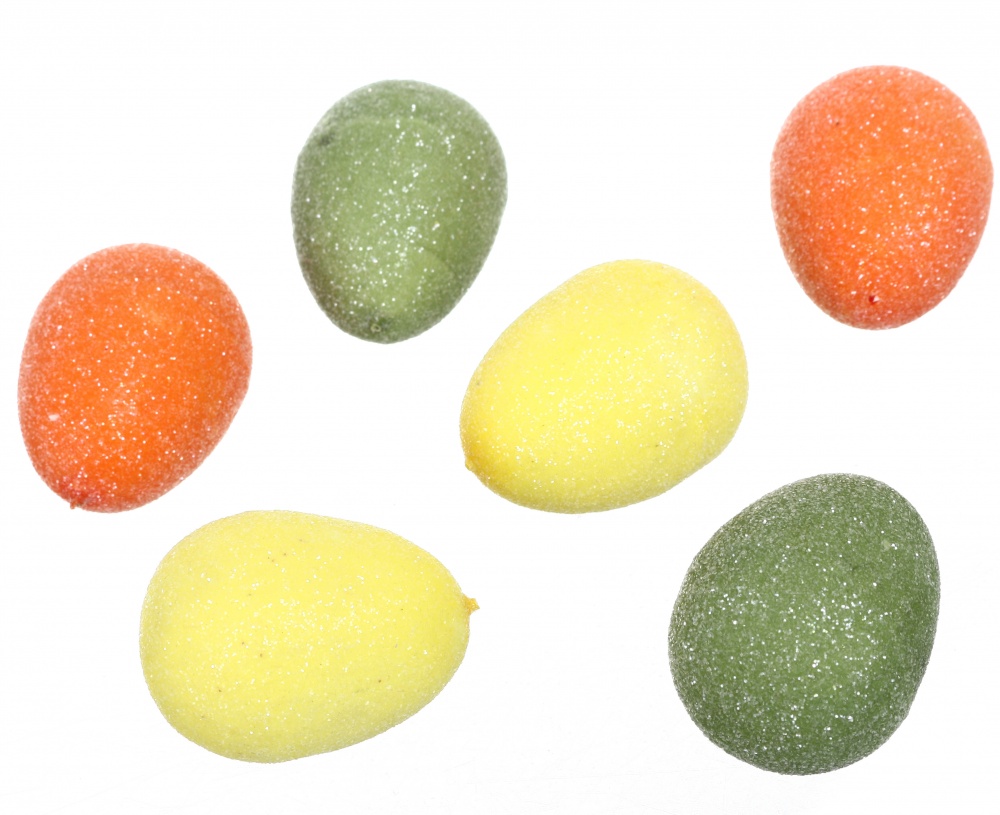 Декорация пасхальная Яйца 6 шт. 6 см