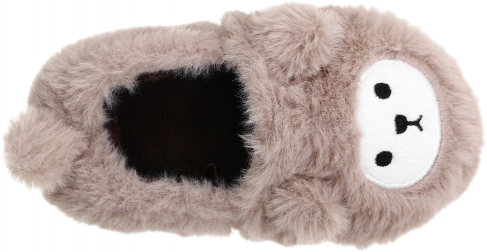 Тапочки детские HW с аркой Песик р.26-27 коричневый NULL