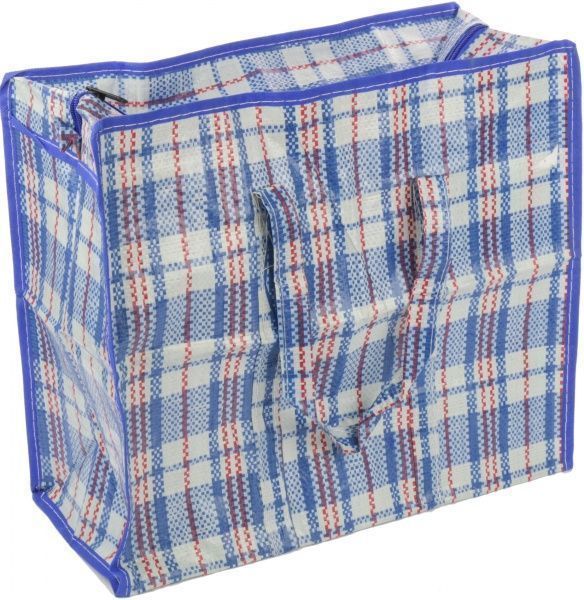 Сумка господарська  П2 клітинка 400x400x180 мм різнокольоровий