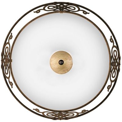 Світильник настінно-стельовий Eglo MESTRE 3x60 Вт E27 коричневий 86713 