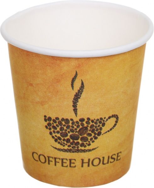 Склянки одноразові PROservice паперові Coffee Time 110 мл 50 шт.