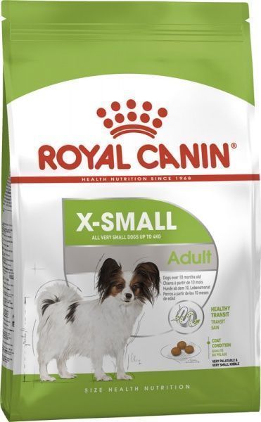 Корм Royal Canin для собак X-SMALL ADULT 1,5 кг