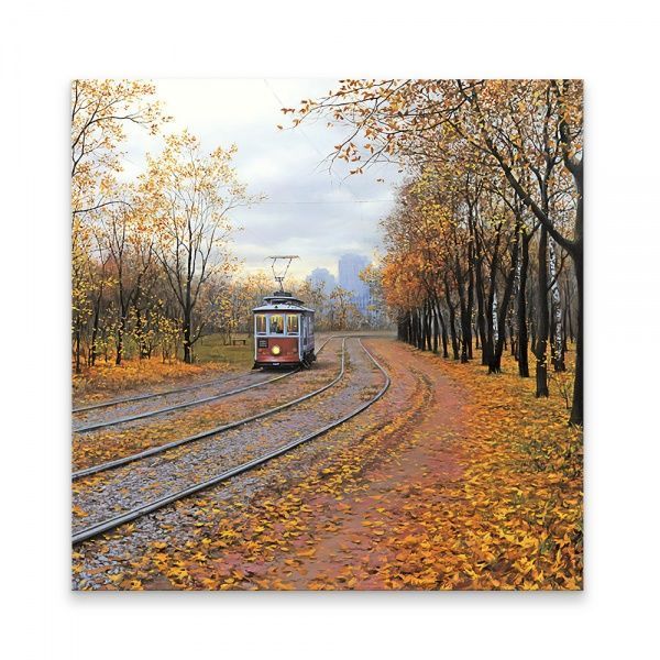 Репродукция Tramcar 48x48 см i_48_00025 