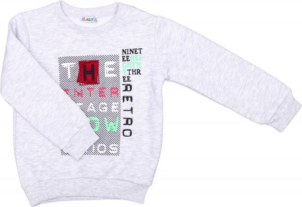 Свитшот ALG р.98 меланж 221453 