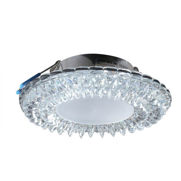 Светильник точечный Светкомплект AS 1201 MR16 SWH 10 Вт GU5.3 белый 