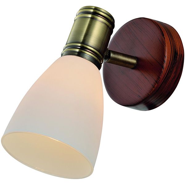 Спот Victoria Lighting 1x40 Вт E14 латунь NIKA/PL1 
