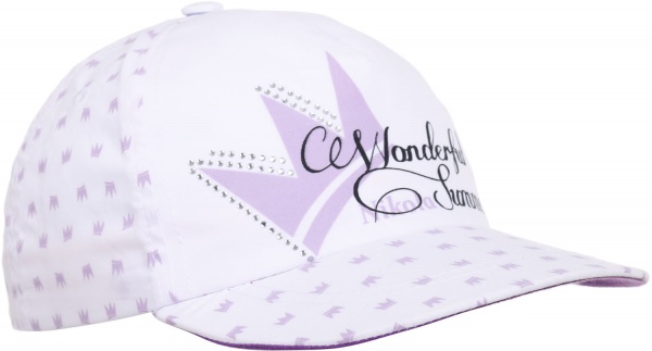 Кепка для дівчаток Pampona 21 L 08 р.52 фіолетовий 