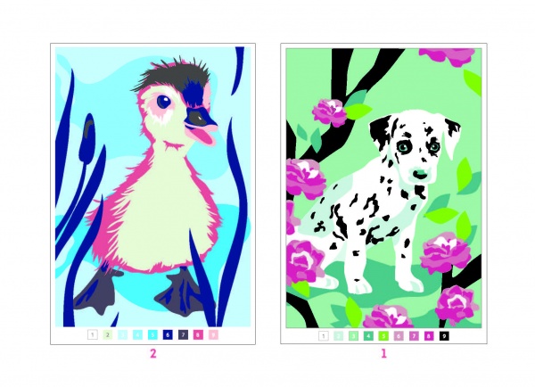 Раскраска «50 магічних фарбованок. Малюки» 978-617-7853-38-0