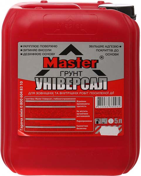Грунтовка глубокопроникающая Master ® 