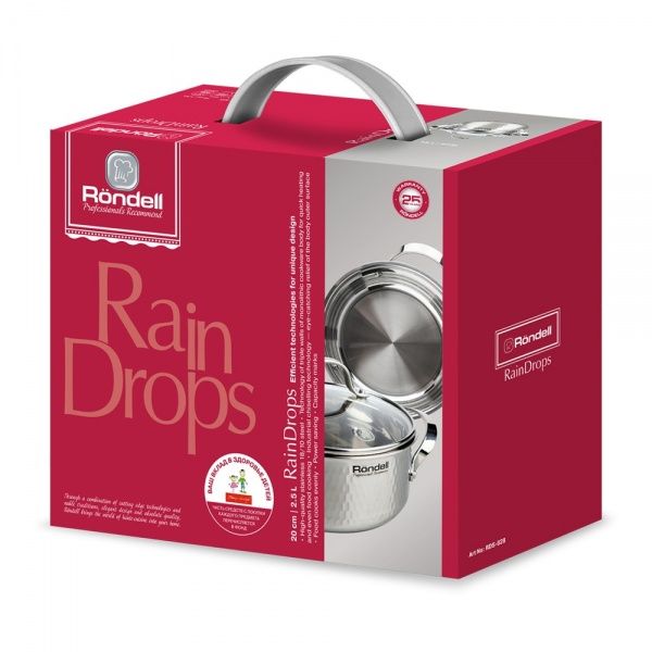 Кастрюля Rain Drops 2,5 л RD-828 Rondell