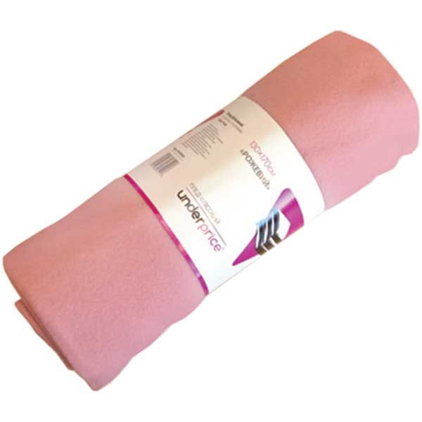 Плед флисовый Underprice розовый 130x170 см