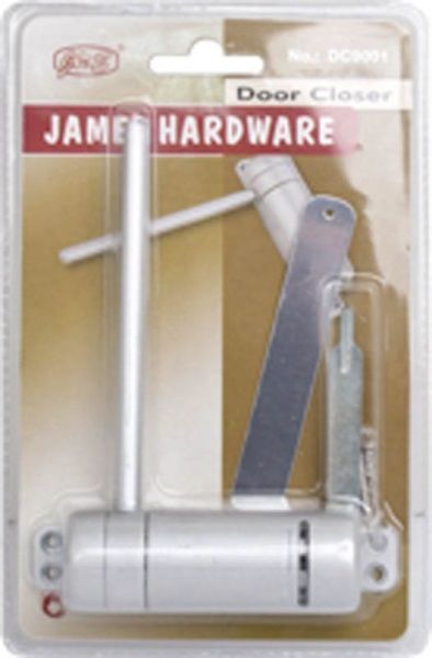 Доводчик дверной пружинный серый серый 25 кг