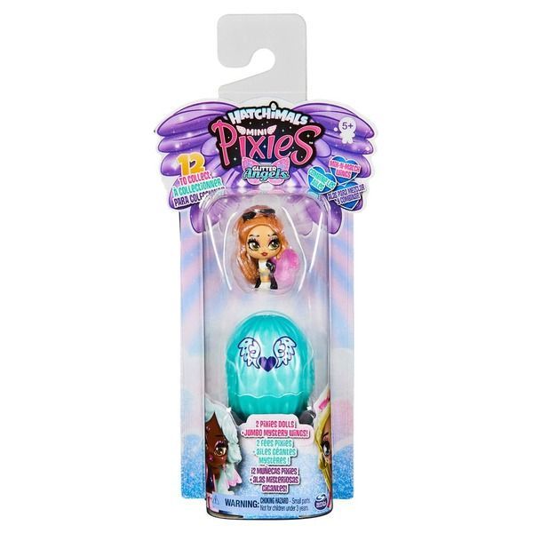 Ігровий набір Spin Master Hatchimals.MiniPixies: дві казкові феї Піксіc «Блискучі янголи» в асортименті SM19181