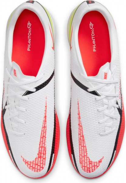 Футзальная обувь Nike Phantom GT2 Academy IC DC0765-167 р.US 11 белый