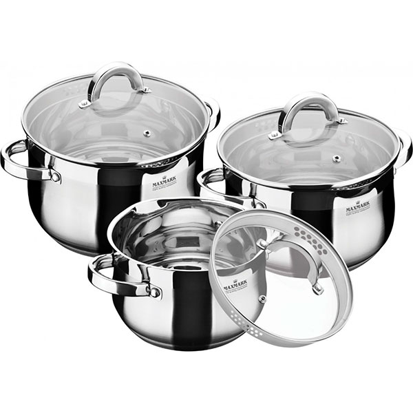 Набор посуды 6 предметов MK-BL6506F Maxmark