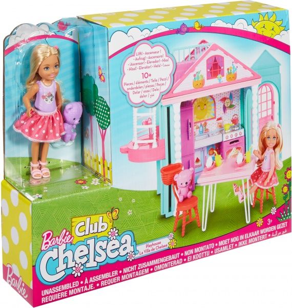 Будиночок для ляльок Barbie Челсі DWJ50