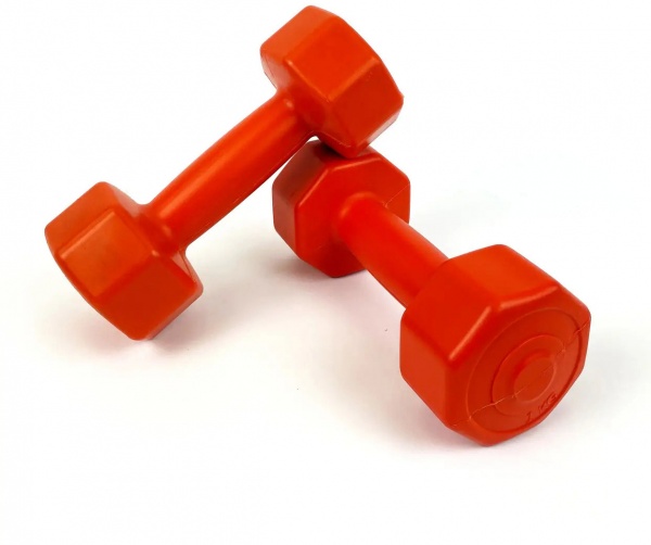 NEO-SPORT Гантелі 2 шт по 4 кг. Neo-Sport сірий 