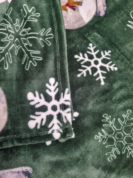 Плед Frannel NY Let it snow 200x150 см La Nuit 