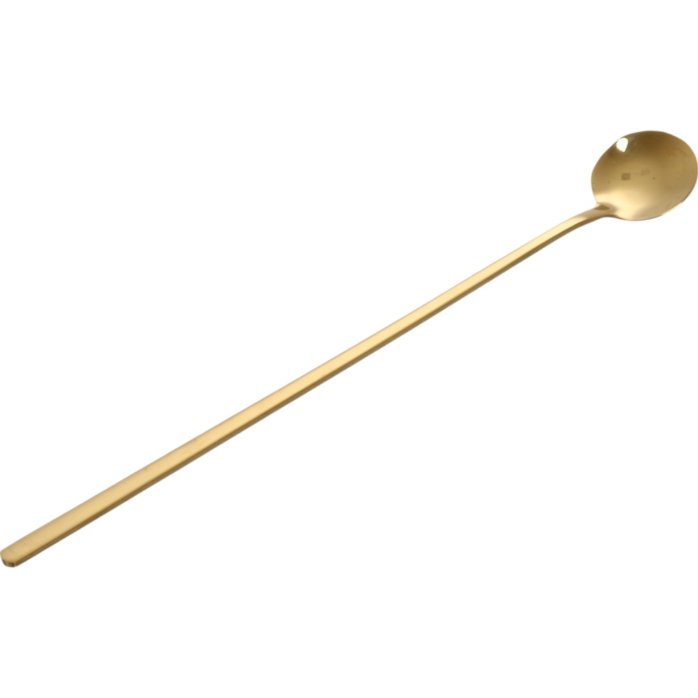 Набор коктейльных ложек Fiora Salerno Gold 24,5х3 см нержавеющая сталь 4 шт.