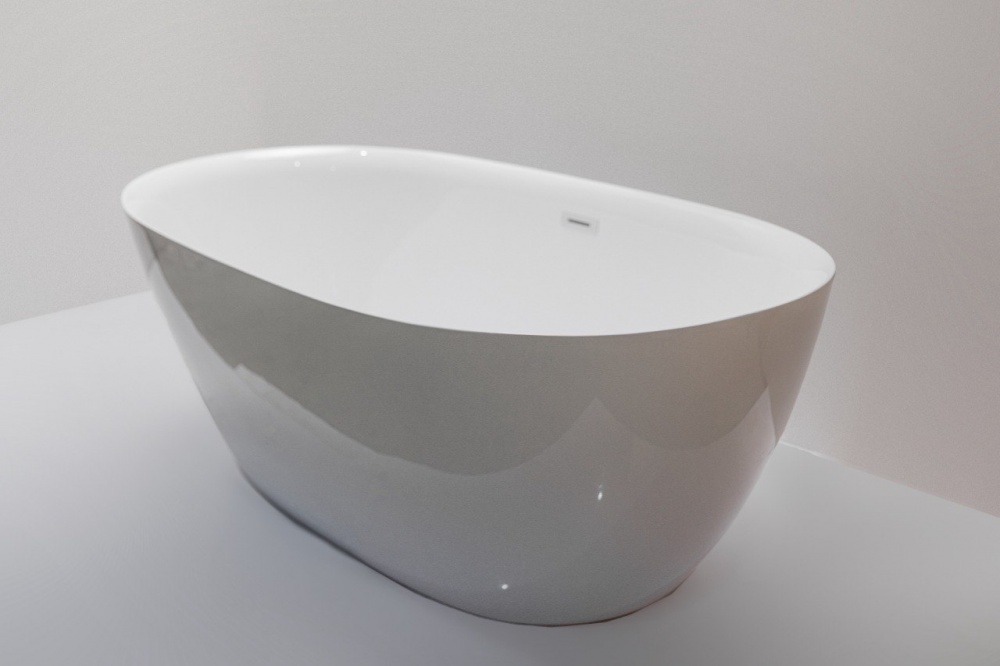 Ванна акриловая EGO ART 170х82 см отдельностоящая MS-14