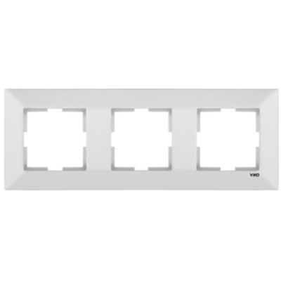 Рамка Viko Meridian потрійна біла