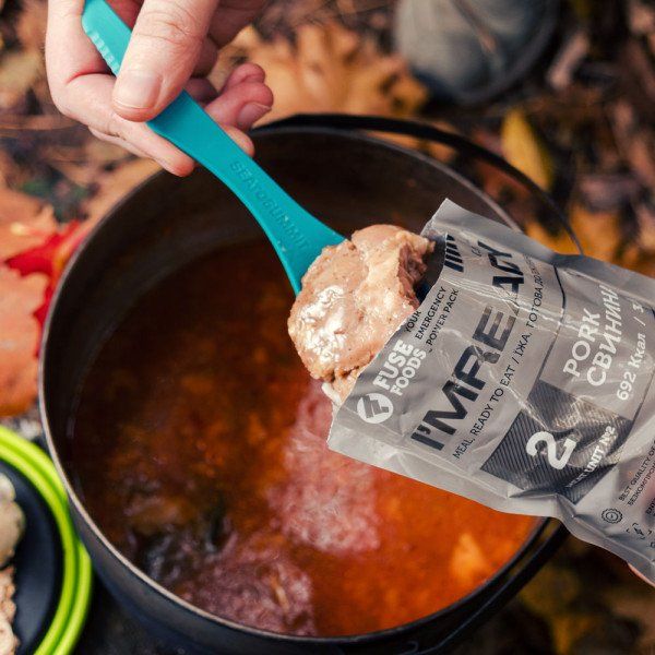 Консерва FuseFoods Свинина в собственном соку 325 г