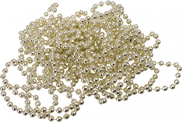 Бусы для елки 6 цветов 5 мм 6 м в ассортименте