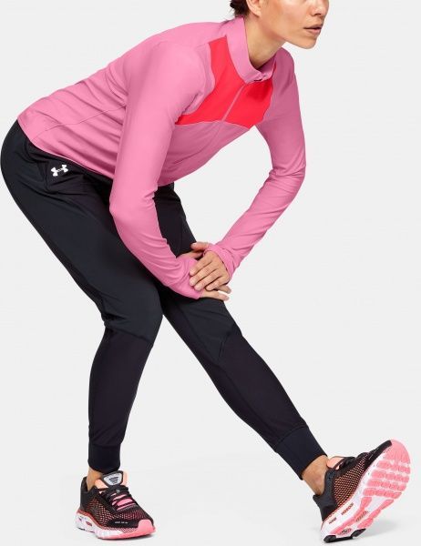 Джемпер Under Armour UA Qualifier Half Zip 1326512-691 р. S розовый