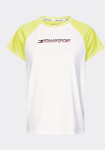 Футболка Tommy Hilfiger Бавовна MIX TOP LOGO S10S100504-LRE XS лайм