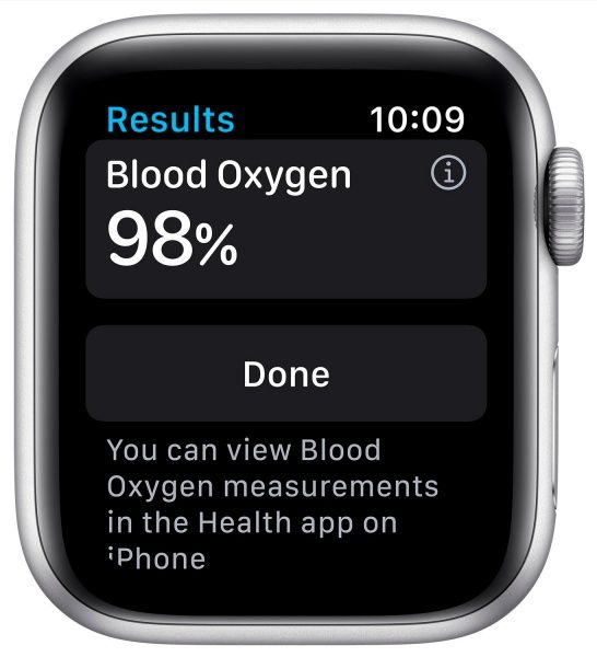 Смарт-годинник Apple Watch Series 6 GPS 40mm silver Aluminium Case with White Sport Band(MG283UL/A)