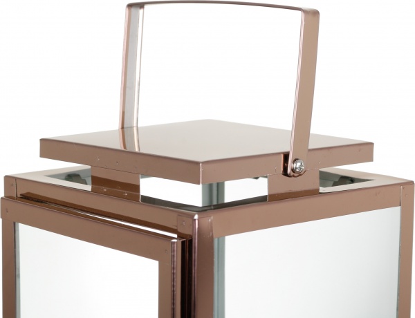 Підсвічник-ліхтар Classic 20,6х20х54,5 ми золотистий