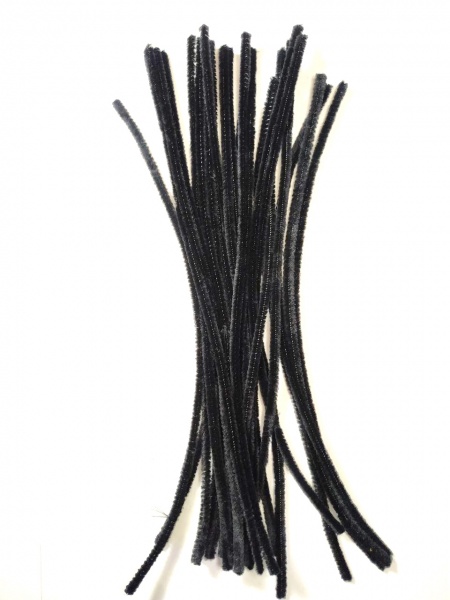 Декоративний елемент Мікс без люрекса чорного кольору 24 шт. Річ-Ленд