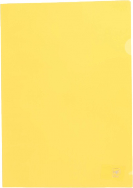 Папка-уголок А4 желтый UP! (Underprice)