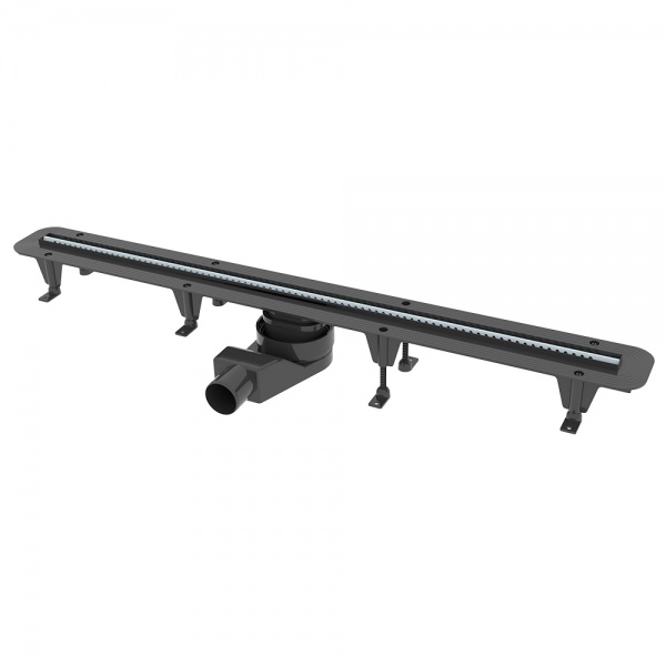 Трап Rhein з тонкою накладкою з перфорованої сталі 850 мм WSA900001