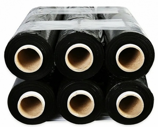 Плівка-стретч композит ручна чорна 20 мкм 50 см 2,3 кг