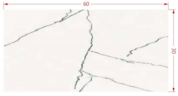 Плитка Ceramika Color Alesia White Rett CCR66-1 30x60 