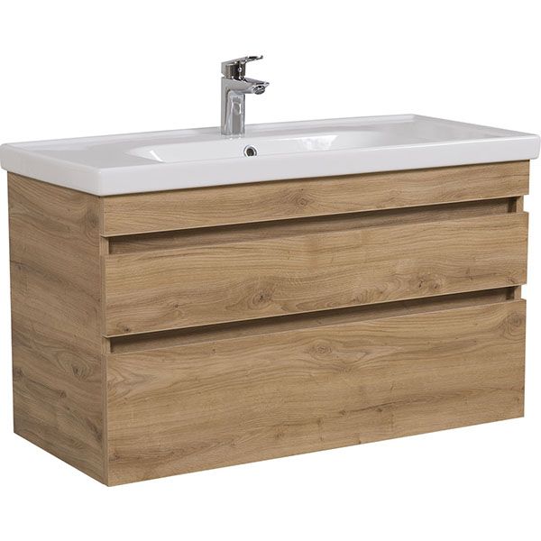 Тумба Аква-Родос Винтаж (севилья) 100 см с умывальником Frame (консольная)