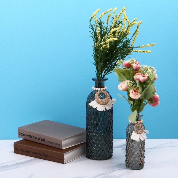 Набор ваз HOFF Boho Bliss 2 шт 4270 серый/янтарный 