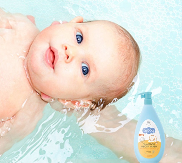 Шампунь детский Bebble для волос и тела Bebble Ромашка (3016-01-026) 400 мл