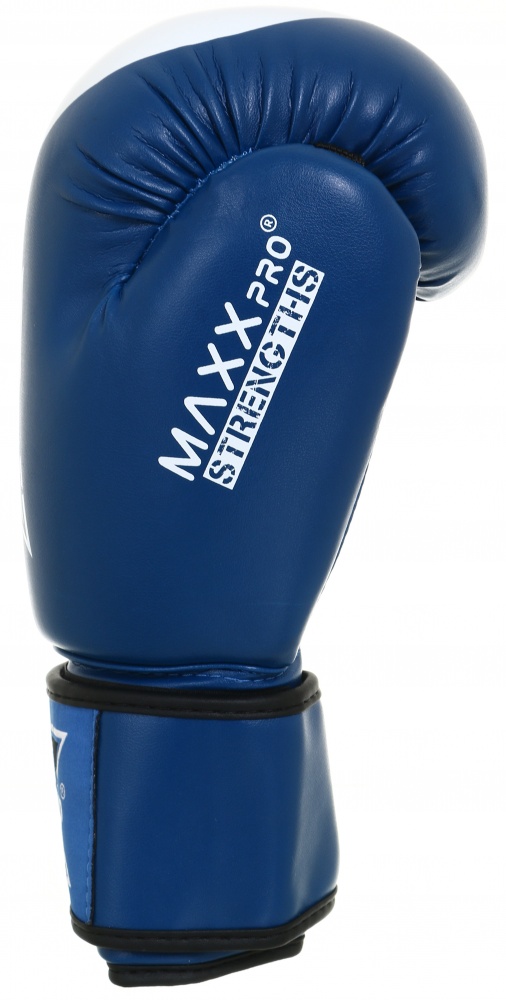 Боксерские перчатки MaxxPro AVG-616 Blue vynil-10 р. 10 10 ozoz Blue vynil-10 синий