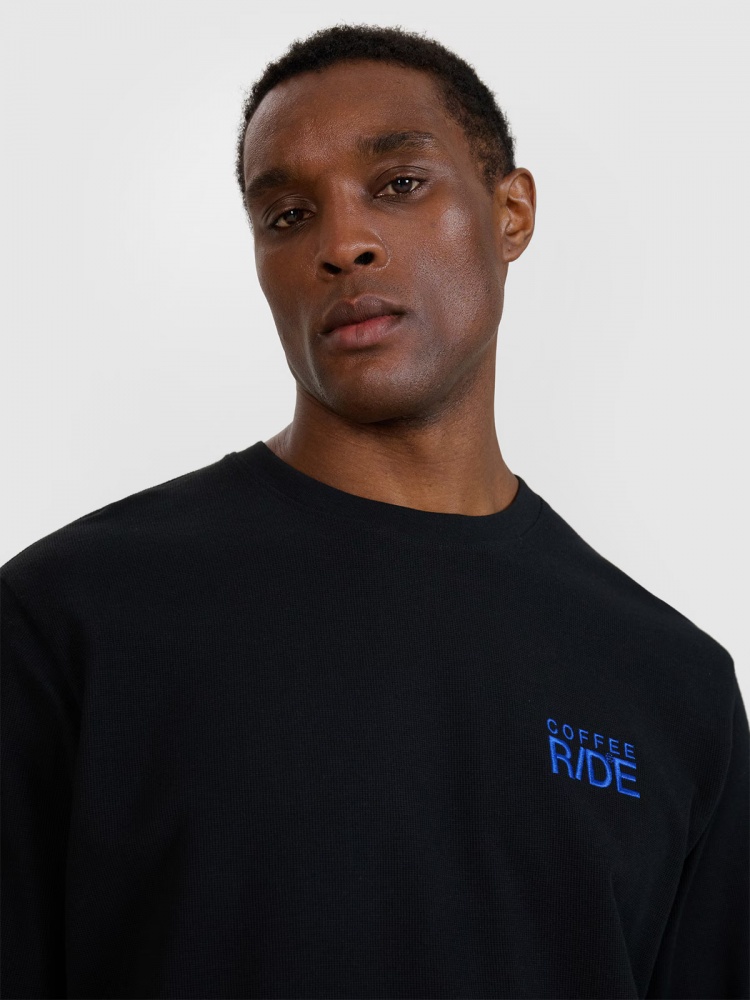 Футболка 4F LONGSLEEVE M390 4FWSS25TLONM390-20S р.XL черный