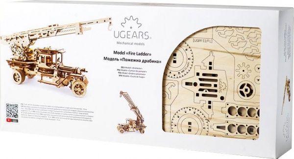 Конструктор Ukrainian Gears Грузовик Пожарная лестница 70022