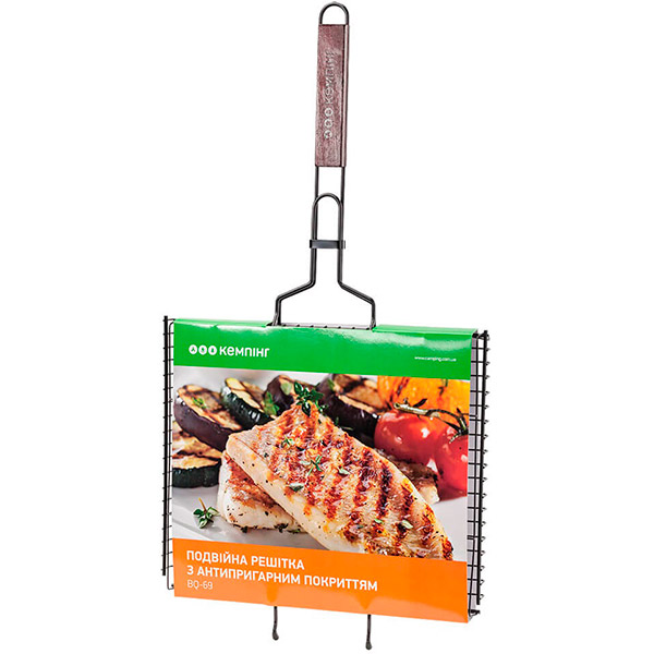Решетка-гриль Кемпинг с антипригарным покрытием BQ-69